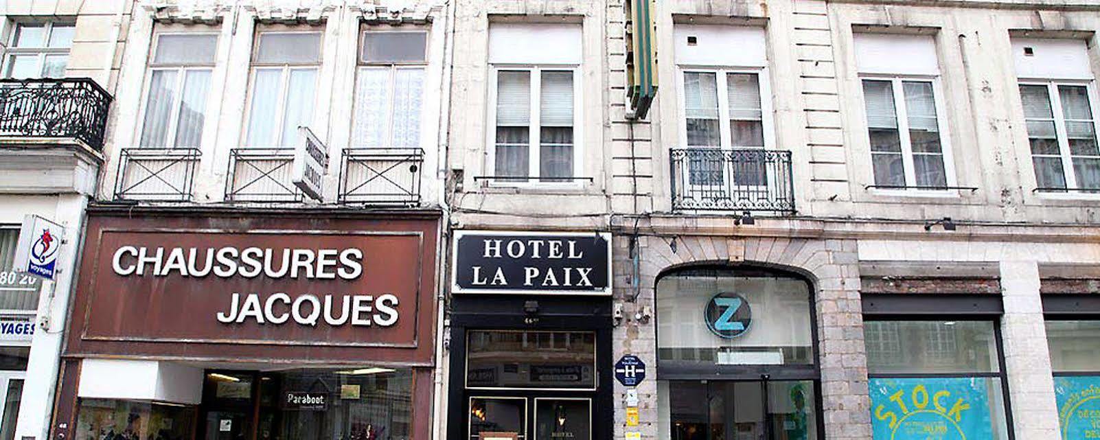 Hotel De La Paix Лилль Экстерьер фото